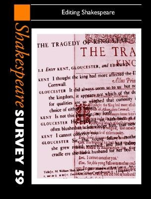 Shakespeare Survey by Holland, Peter