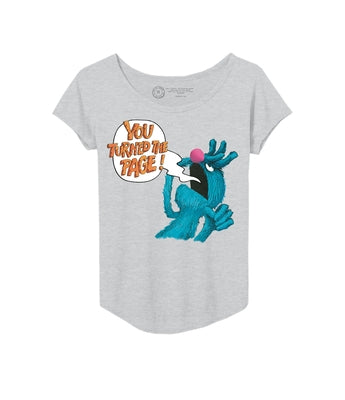 Sesame Street: The Monster at the End of This Book Women's Relaxed Fit T-Shirt X-Large by Out of Print