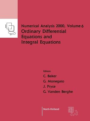 Ordinary Differential Equations and Integral Equations by Baker, C. T. H.