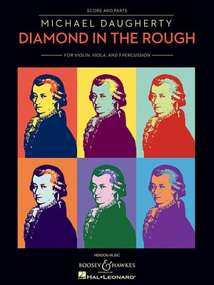 Diamond in the Rough: For Violin, Viola and Percussion Score and Parts by Daugherty, Michael