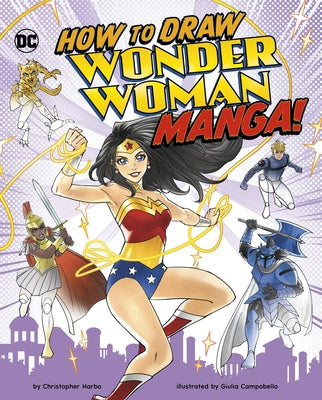 How to Draw Wonder Woman Manga! by Campobello, Giulia