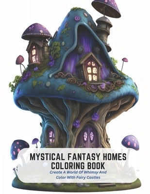 Mystical Fantasy Homes Coloring Book: Create A World Of Whimsy And Color With Fairy Castles by Gonzales, Iris