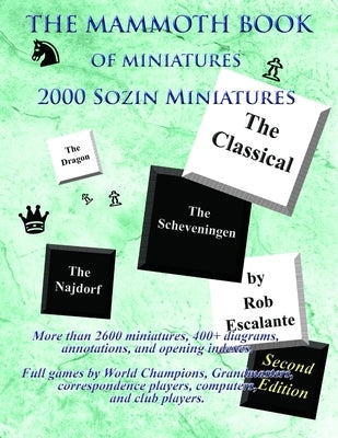 2000 Sozin Miniatures by Escalante, Rob
