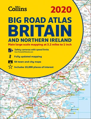 2020 Collins Big Road Atlas Britain and Northern Ireland by Collins Maps