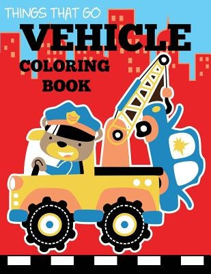 Vehicle Coloring Book by Dp Kids