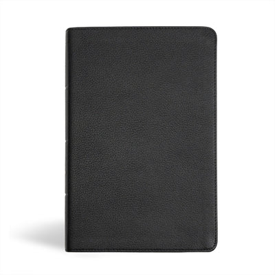KJV Personal Size Giant Print Bible, Black Genuine Leather, Indexed by Holman Bible Publishers