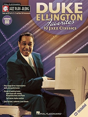 Duke Ellington Favorites: Jazz Play-Along Volume 88 by Ellington, Duke