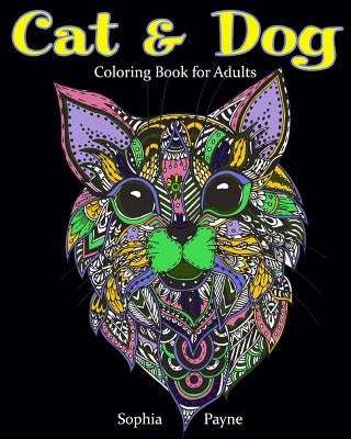 Cat & Dog Coloring Book for Adults by Coloring Books, Adult
