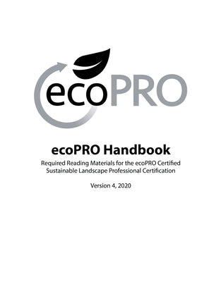 ecoPRO Handbook for Washington State Nursery & Landscape Association by Vanderzanden, Ann Marie