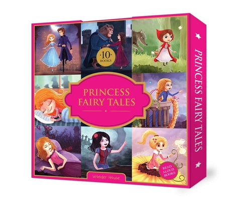 Princess Fairy Tales Boxset: A Set of 10 Classic Children Fairy Tales (Abridged and Retold) by Wonder House Books