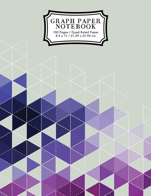 Graph Paper Notebook: Purple Grid Boxes Grid Paper Composition Notebook, Graphing Paper, Quad Ruled by Young Dreamers Press