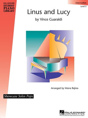 Linus and Lucy: Level 5 - Intermediate Showcase Solos Pop Sheet by Guaraldi, Vince