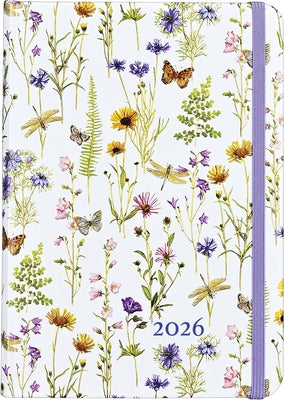 2026 Wildflower Garden Weekly Planner (16 Months, Sept 2025 to Dec 2026) by 
