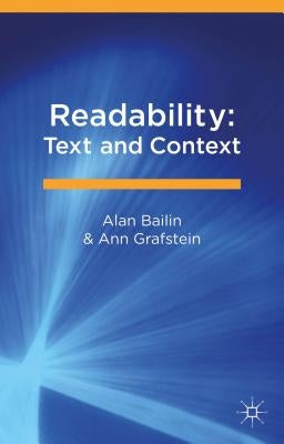 Readability: Text and Context by Bailin, Alan