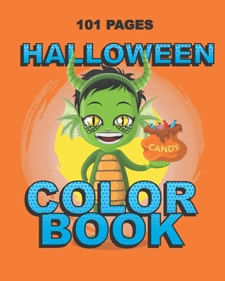 Halloween Color Book: Teenager and Adult Coloring Gift Book for Unique Halloween Gift or Birthday Present by Publishing, Bliss