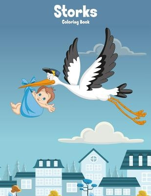 Storks Coloring Book 1 by Snels, Nick