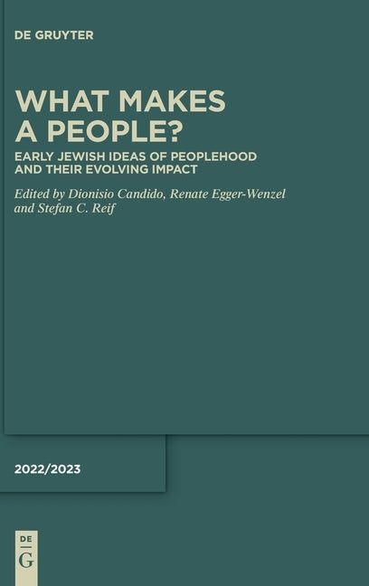 What Makes a People? by No Contributor