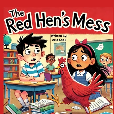 The Red Hen's Mess: A Short E Phonics Story for Beginning Readers by Knox, Azia
