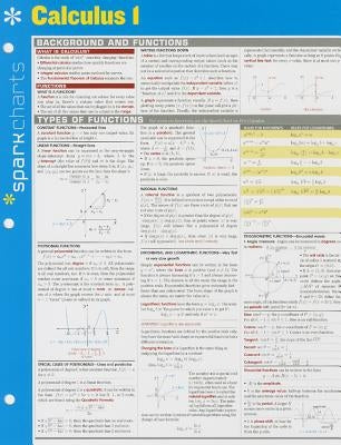 Calculus I Sparkcharts: Volume 7 by Sparknotes