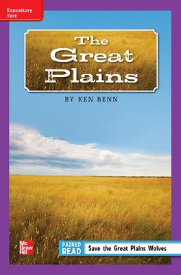 Reading Wonders Leveled Reader the Great Plains: Ell Unit 5 Week 5 Grade 5 by McGraw Hill