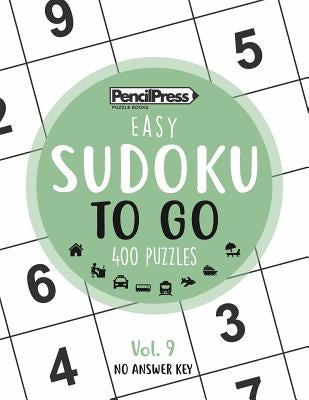 SUDOKU TO GO (400 Puzzles, easy): Sudoku Puzzle Books for adults by Books, Sudoku Puzzle