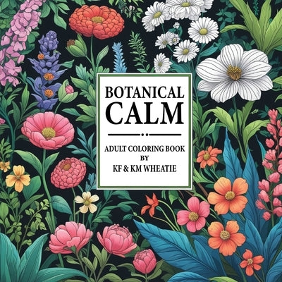 Botanical Calm: A uniquely shaped coloring book designed to Reduce Stress, Refocus, and Bring Back the Calm! All ages and abilities! by Wheatie, Kf