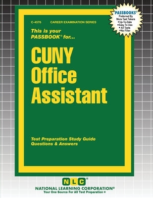 CUNY Office Assistant by Passbooks