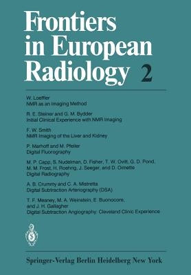Frontiers in European Radiology by Loeffler, W.