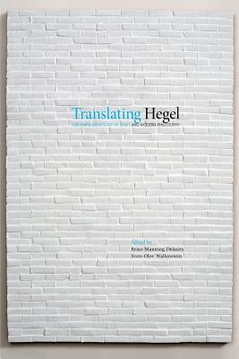 Translating Hegel by Manning Delaney, Brian