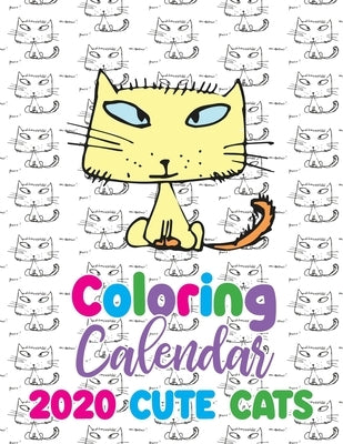 Coloring Calendar 2020 Cute Cats by Gumdrop Press