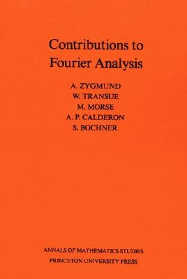 Contributions to Fourier Analysis by Zygmund, Antoni