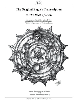 The Original English Transcription of The Book of Dwd. by Muro, D. a. Di