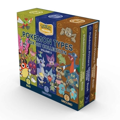 Pokémon Primers Type Box Set Collection, Volume 5: Bug, Dragon, Ground by Pikachu Press