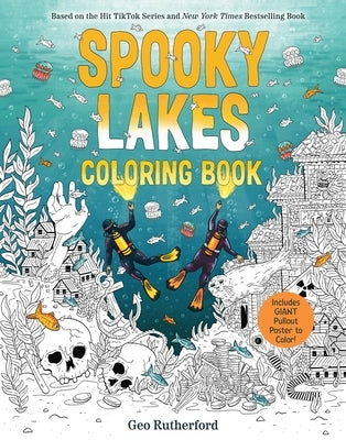 Spooky Lakes Coloring Book by Rutherford, Geo