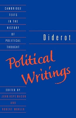 Diderot: Political Writings by Diderot, Denis