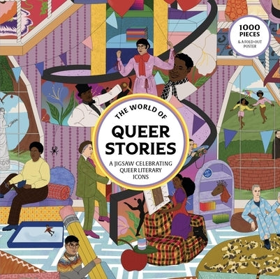 The World of Queer Stories 1000 Piece Puzzle: Celebrating LGBTQ+ Literary Icons by Hall, Jake