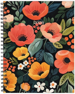 Poppy Plans 2026 8.5 X 11 Weekly Monthly Softcover Planner by Willow Creek Press