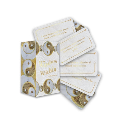 Wisdom Within: Quiet Your Mind and Journey Through to the Wisdom Within (88 Cards Printed with Gold Foil) by Shoman, Leah