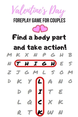 Valentine's Day Foreplay Game for Couples: Word Search Challenge for Adults - Large Print - Romantic & Naughty Puzzle Book - Gift for Boyfriend, Girlf by Books, Enamoured