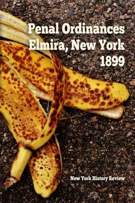 Penal Ordinances of Elmira, New York 1899 by History Review, New York