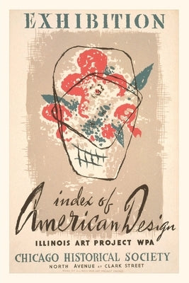 Vintage Journal Poster for American Design Exhibition by Found Image Press