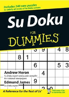 Su Doku for Dummies by Heron, Andrew