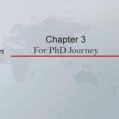 Chapter 3 PhD Journey by Journey