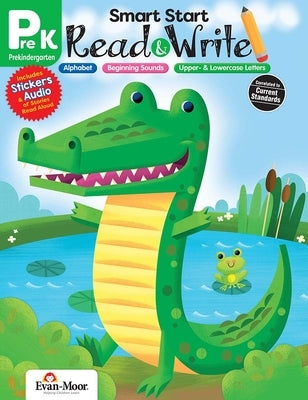 Smart Start: Read and Write, Prek Workbook by Evan-Moor Corporation