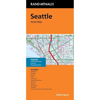 Rand McNally Seattle Wa Street Map by Rand McNally