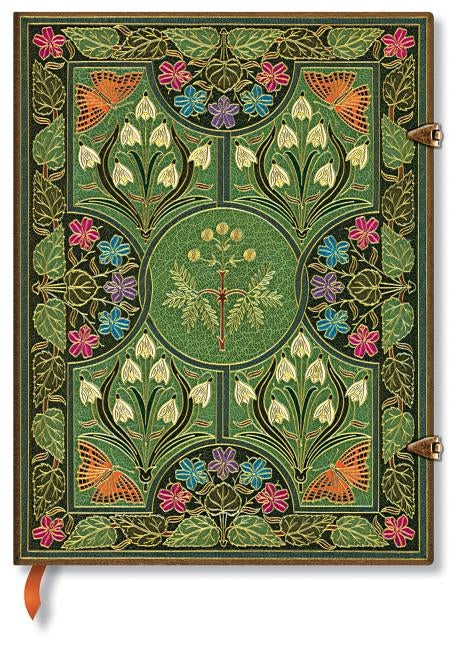 Poetry in Bloom Ultra Lined Hardcover Journal, 144pg, 120gsm by Paperblanks (Poetry in Bloom) by Paperblanks