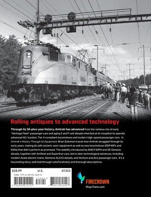 Amtrak's History Through It's Equipment by Solomon, Brian