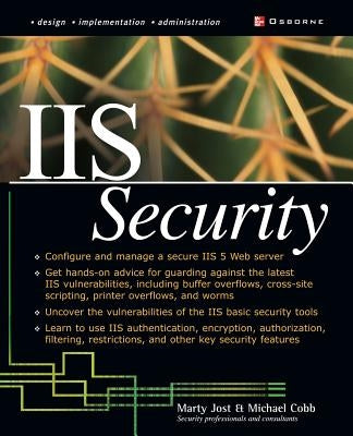 IIS Security by Jost, Marty