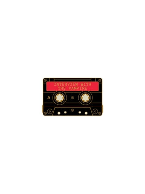 Anne Rice: Interview with the Vampire (Cassette) Enamel Pin by Out of Print