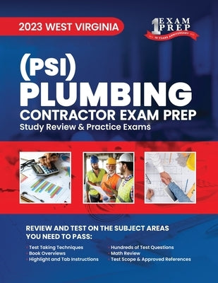 2023 West Virginia Plumbing Contractor (PSI): 2023 Study Review & Practice Exams by Inc, Upstryve